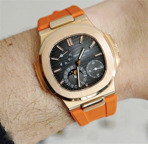 patek philippe nautilus orange